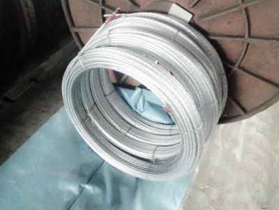 China ASTM A 475 BS 183 Galvanized Steel Wire Strand Earth Wire For Ground Support for sale