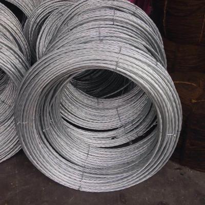 China A corda de fio galvanizada baixo carbono, zinca fio de aço revestido para estufas à venda