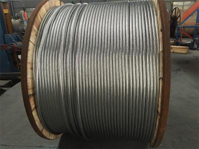 China Cable de arriba de ACSR con los alambres de aluminio dibujados duros y los alambres de acero revestidos del cinc en venta