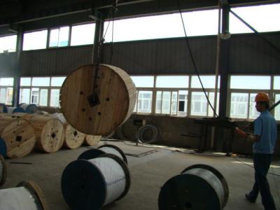 中国 ACSR輸出反錆のパッキングが付いている中心によって電流を通される鋼鉄ケーブル ワイヤー繊維 販売のため