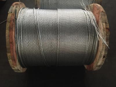 China High Carbon EHS ASTM A 475 Steel Messenger Cable , High Strength 5 16 Steel Cable for sale