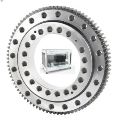 China Cross Roller Slewing Bearing Ring 113.50.4500 Internal Toothed Segment Erector à venda