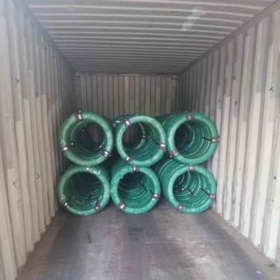 China Non Alloy Galvanized Steel Wire Strand 7/8 Swg Packed On Reel Or In Coil Te koop