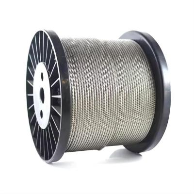 Chine 8x19S+FC galvanized steel wire rope à vendre