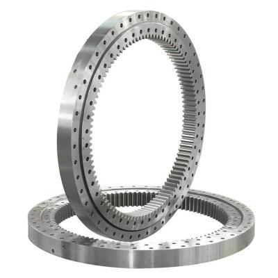 China Tower Crane Excavator Turntable Bearing Guide Rotating Convenient for sale