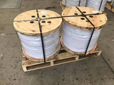 China Filamento de alambre de acero galvanizado para el alambre de la estancia según BS 183, EN10244-2 tamaño principal 7x3.25m m, 7x4.0m m en venta