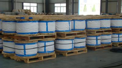 China Zinc - Coated Steel Wire Strand 5000ft / Reel As Per Astm A 475 Class A Ehs for sale