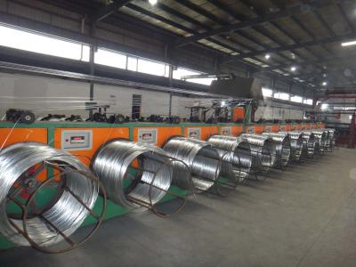 Cina 3/8 in cavo di ancoraggio d'acciaio galvanizzato 1 x 7 EHS in bobina o sull'imballaggio della bobina in vendita