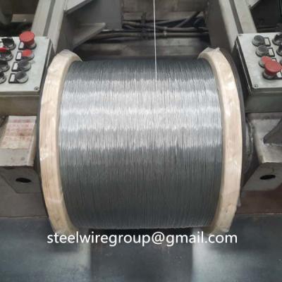 China 0.33m m 4.8m m BS443 galvanizaron el filamento de alambre de acero para el cable óptico en venta