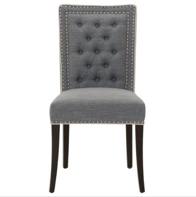 China High quality dining chair oak dining chairs,studded  grey dining chairs pictures of dining table chair for sale