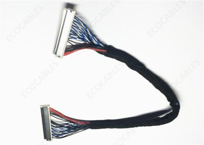 China 195mm UL1571 28awg FI-X30H To FI-X30H Connector LVDS Extension Cable for sale