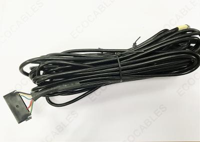 China Taxi Fare Calculator Electrical Wire Harness UL1007 Cable With Samtec ISSM-12 Connector for sale