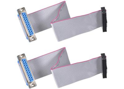 China DB25 Female Connector Flat Ribbon Cable for sale