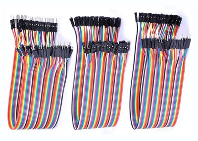 China Breadboard Ribbon Cables With Female To Male & Female To Female & Male To Male for sale