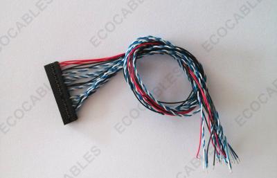 China Cable del Pin LVDS del cable 40 de la exhibición en venta