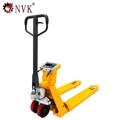 China NVK PT-NK-K5 Pallet Truck Scale 1T 2T 3T Digital Hydraulic Forklift Scale for Industry for sale