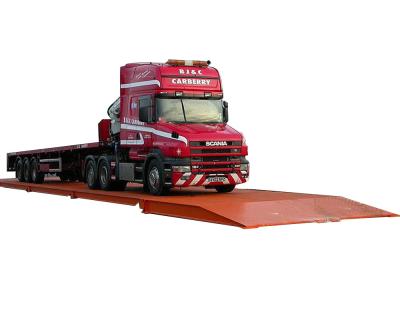 China 3*6m Electronic Truck Scale , 10 Ton Surface Mounted Weighbridge For Trucks for sale