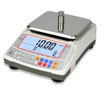 China 0.01g 1kg 2kg 3kg Electronic Digital Counting Balance Weighing Scale 1 - 3kg Capacity Optional for sale