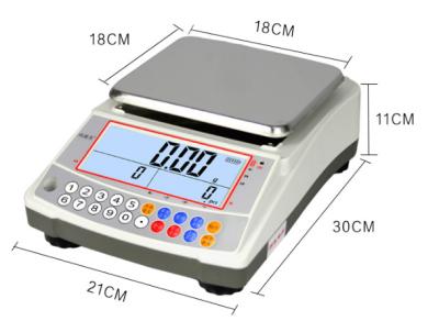 China 0.01g Accuracy Digital Counting Scale Plug In / Battery Powered for sale