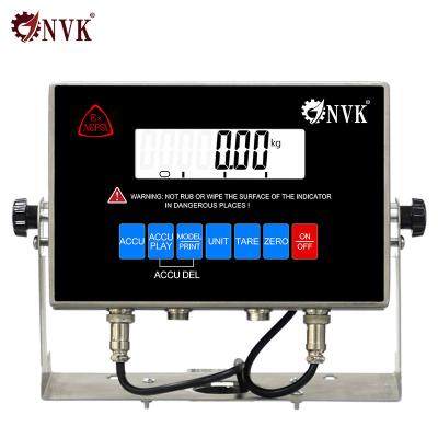 China LCD Indicator Light Digital Explosion Proof Indicator Stainless Steel Scale Indicator for sale