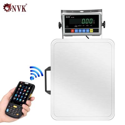 China Nvk Hot Selling Portable Handheld Lcd Electronic Postal Scale Platform Shipping 100kg Postal Scale Digital for sale