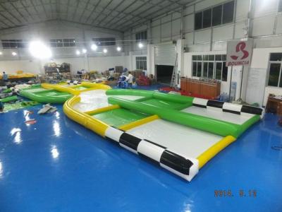 China Giant Zorb Collision Track / Inflatable Zor Ball Track For Sport Games for sale