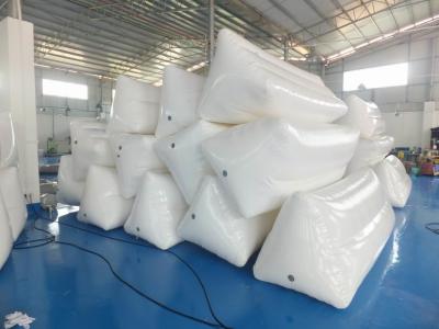 中国 耐久ポリ塩化ビニールの防水シートとの広告のための白い色の膨脹可能な浮遊掲示板 販売のため