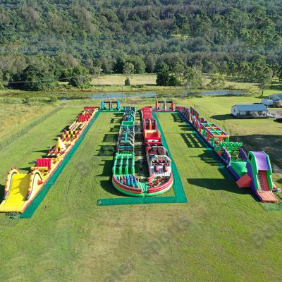 China 5K Inflatable Obstacles For Land Te koop