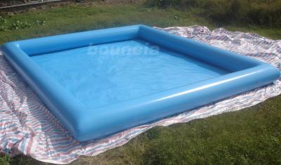 China piscina de agua al aire libre de 10mL*8mW*0.65mH Inflatabel con la lona del PVC en venta