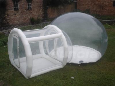 China 0.5mm TPU Inflatable Show Ball With 0.6mm PVC Tarpaulin Base And Tunnel for sale