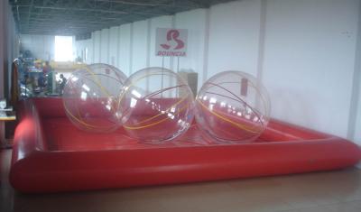 China Inflatable Pool / Inflatable Water Ball Pool For Rental Business for sale