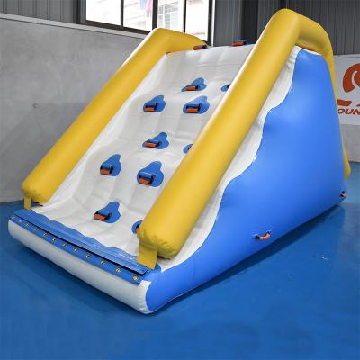 China Professional Made Inflatable Water Slide With 0.9mm PVC Tarpaulin for sale