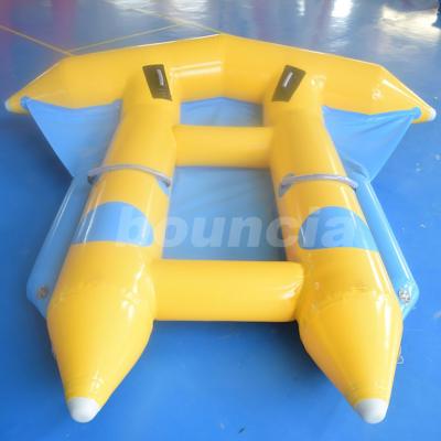 China 2 Persons Towable Inflatable Flying Fish With Durable PVC Tarpaulin for sale