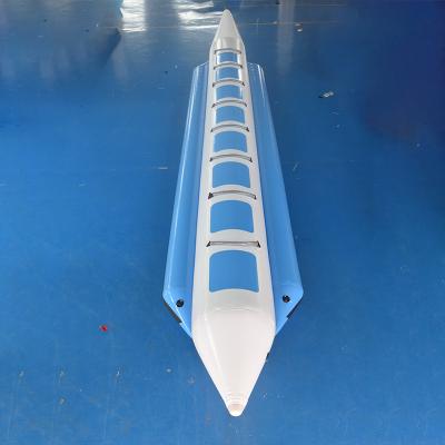 China Barco de banana inflável do único tubo/barco peixes de voo para o lago ou o mar à venda