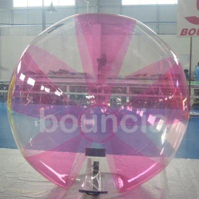 China bola de passeio da água inflável de 0.7mm TPU com o punho macio para jogos da água à venda