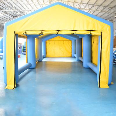 China Promotion 3mH Airtight Tent / Inflatable Ticket Tents For Water Park for sale