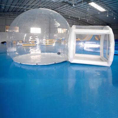 China barraca inflável da bolha do PVC Trasparent de 0.5mm para a feira profissional à venda