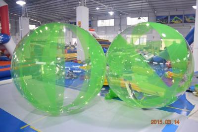 China Bola inflável colorida do voleibol da água/bola de passeio com logotipo impressa à venda