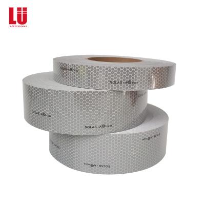 China Silver Marine SOLAS Reflective Tape For Life Jacket Boat Lifebuoy for sale