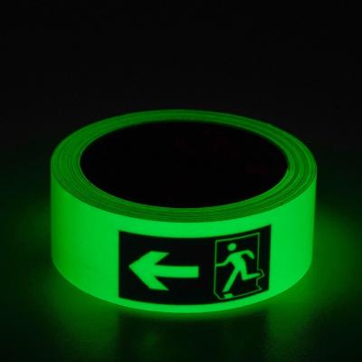 China Customized Safety Glow In The Dark Reflective Tape Stickers For Walkways for sale