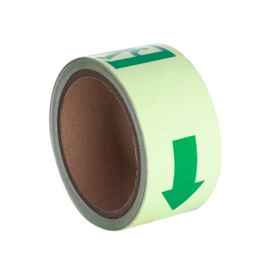 China Night Light Photoluminescent Tape Roll Vinyl Glow In The Dark For Gaffer for sale