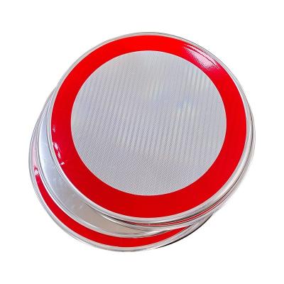 China ODM Safety Warning Stop Sign Reflective Aluminum Sign Blanks For Highway Pedestrians for sale