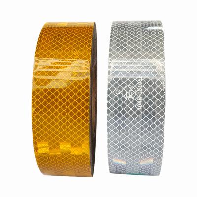 China Metal Aluminized ECE Reflective Tape Red Yellow White For Trailer for sale