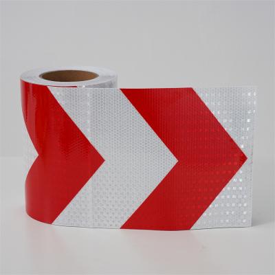 China Crystal Lattice Arrow Design Reflective Conspicuity Tape for Vehicle Safety Warning for sale
