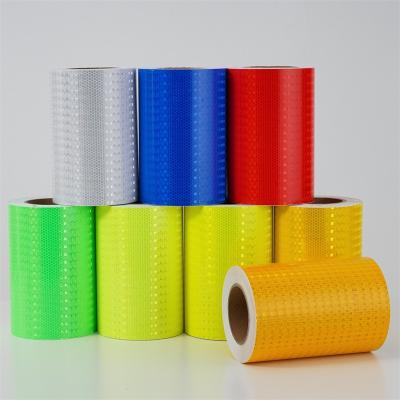 China Bright Prismatic Honeycomb Reflective Conspicuity Safety Marking Tape 5cm*45.72m for sale