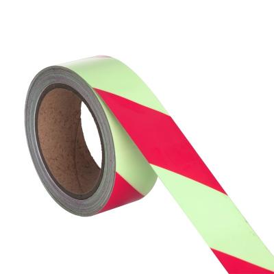 China Outdoor Fluorescent Glow In The Dark Tape For Stage Safety Custom for sale