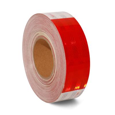 China Prismatic Vehicle Caution DOT Reflective Tape Customized for sale