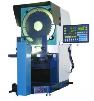 China Horizontal Optical Digital Profile Projector Machine For Shaft Parts Measuring for sale