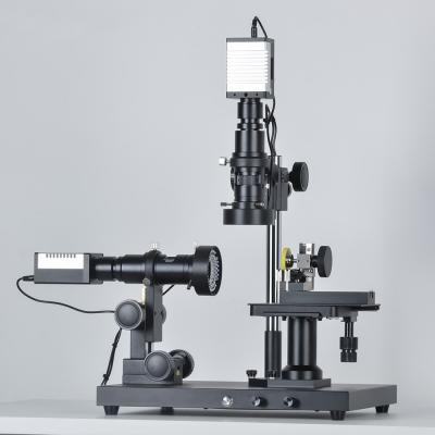 China Het eenvoudige Dubbele Scherpe Hulpmiddel die van Lensdual camera Microscoop meten Te koop