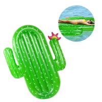 Quality Holiday Inflatable Cactus Drink Float Toy Swimming Pool Float Pool Float Chairs for sale